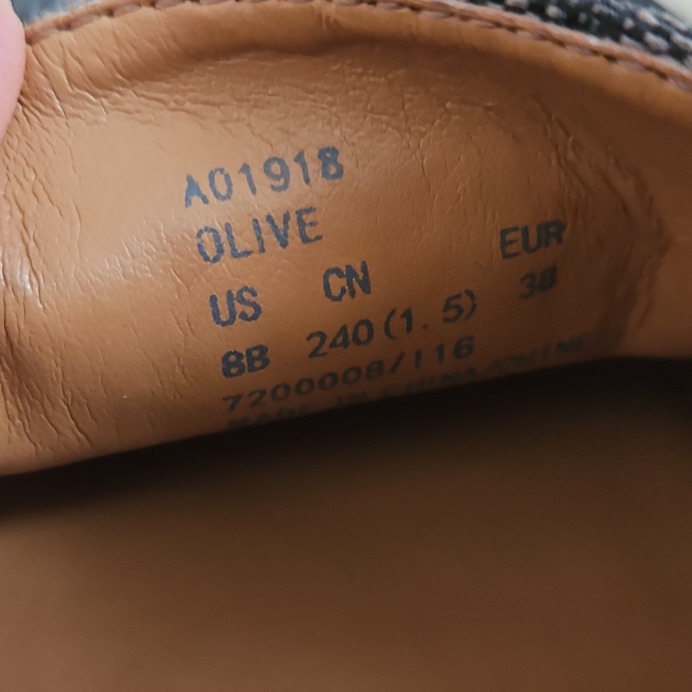 Coach "Olive" Signature Monogram Loafers. Size 8B. - Picture 7 of 12